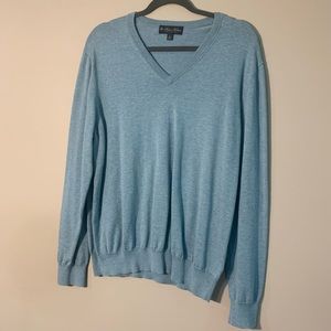 Brooks Brothers blue sweater